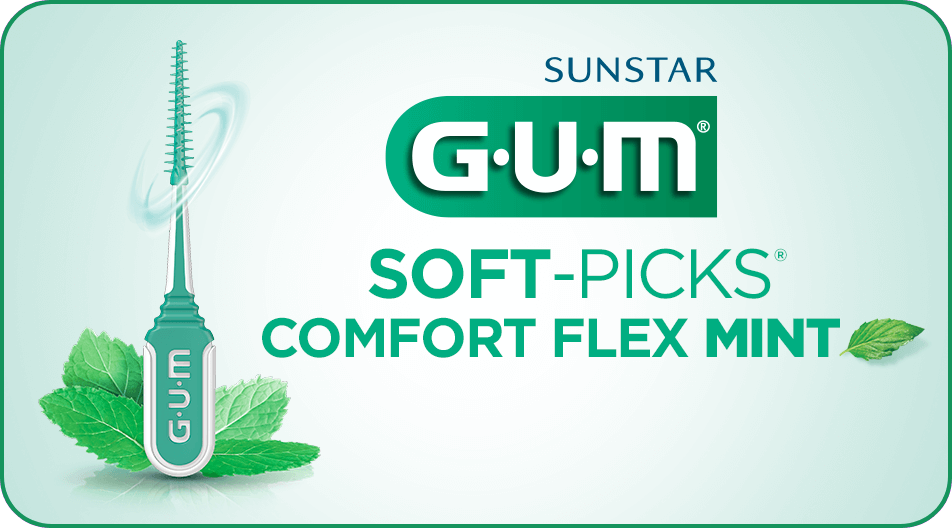 GUM Soft-Picks Comfort Flex Mint